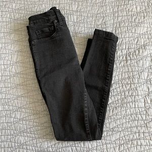 Black Everlane High Rise Skinny Ankle Jeans Size 26